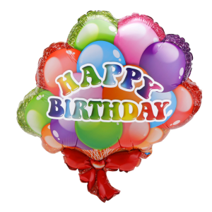 Balon foliowy HAPPY BIRTHDAY wzór 6 RAVI